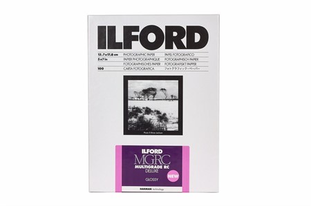 Ilford Mg RC Deluxe Glossy 12.7x17.8 cm 25 ark